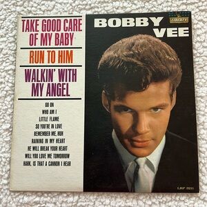 Vinyl Album | Bobby Vee.  (Vinyl still in original plastic).  1961